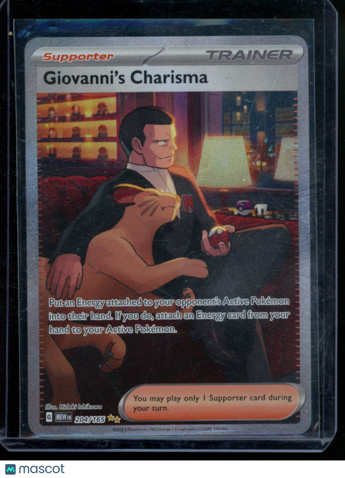 Giovanni #204/165 2024 Pokemon 151