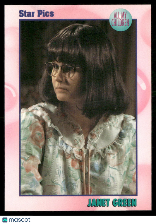 1991 Star Pics All My Children Janet Green #32