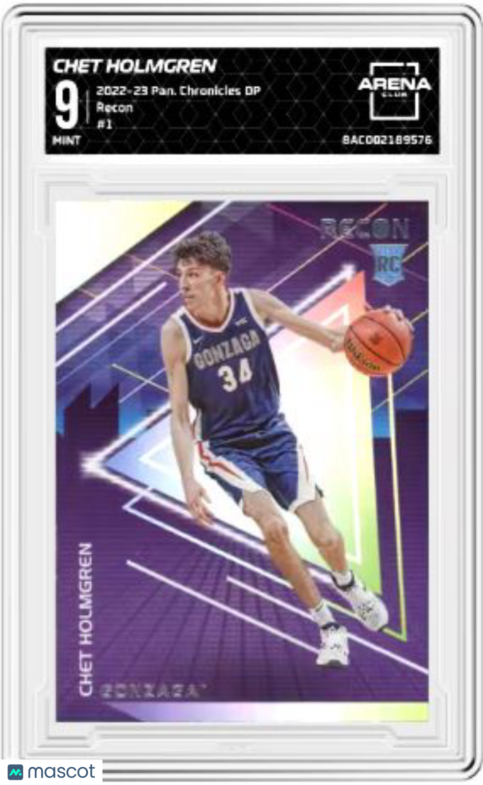 2022-23 Panini Chronicles DP Chet Holmgren #1 Recon Basketball Arena Club 9