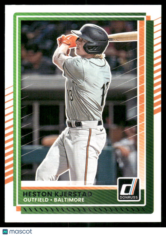 2025 Donruss Heston Kjerstad #8 Baseball