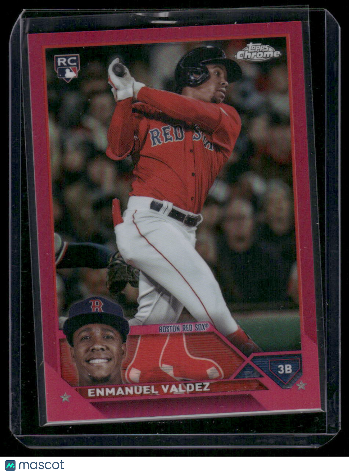 2023 Topps Chrome Enmanuel Valdez #USC19 Pink Pink RC 283/399 Baseball
