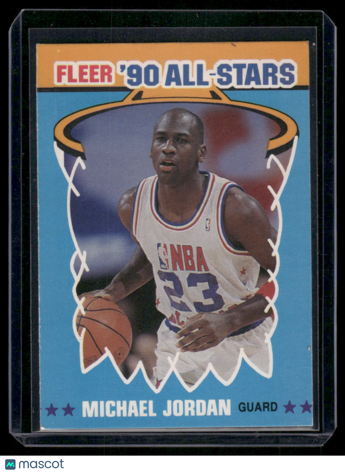 1990 Fleer '90 All-Stars Michael Jordan #5 of 12 Basketball