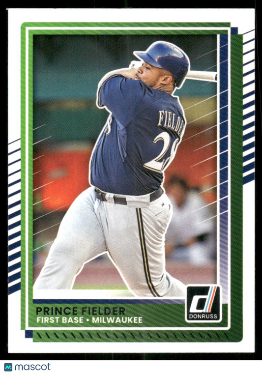 2025 Donruss Prince Fielder #62 Baseball