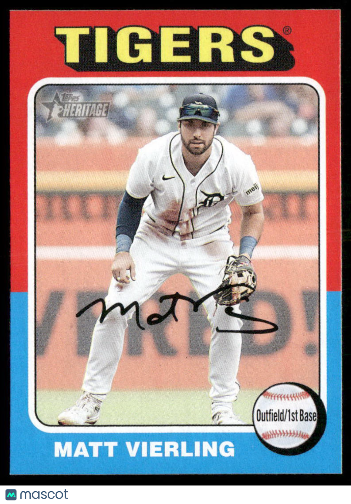 2024 Topps Heritage Matt Vierling #231 Baseball