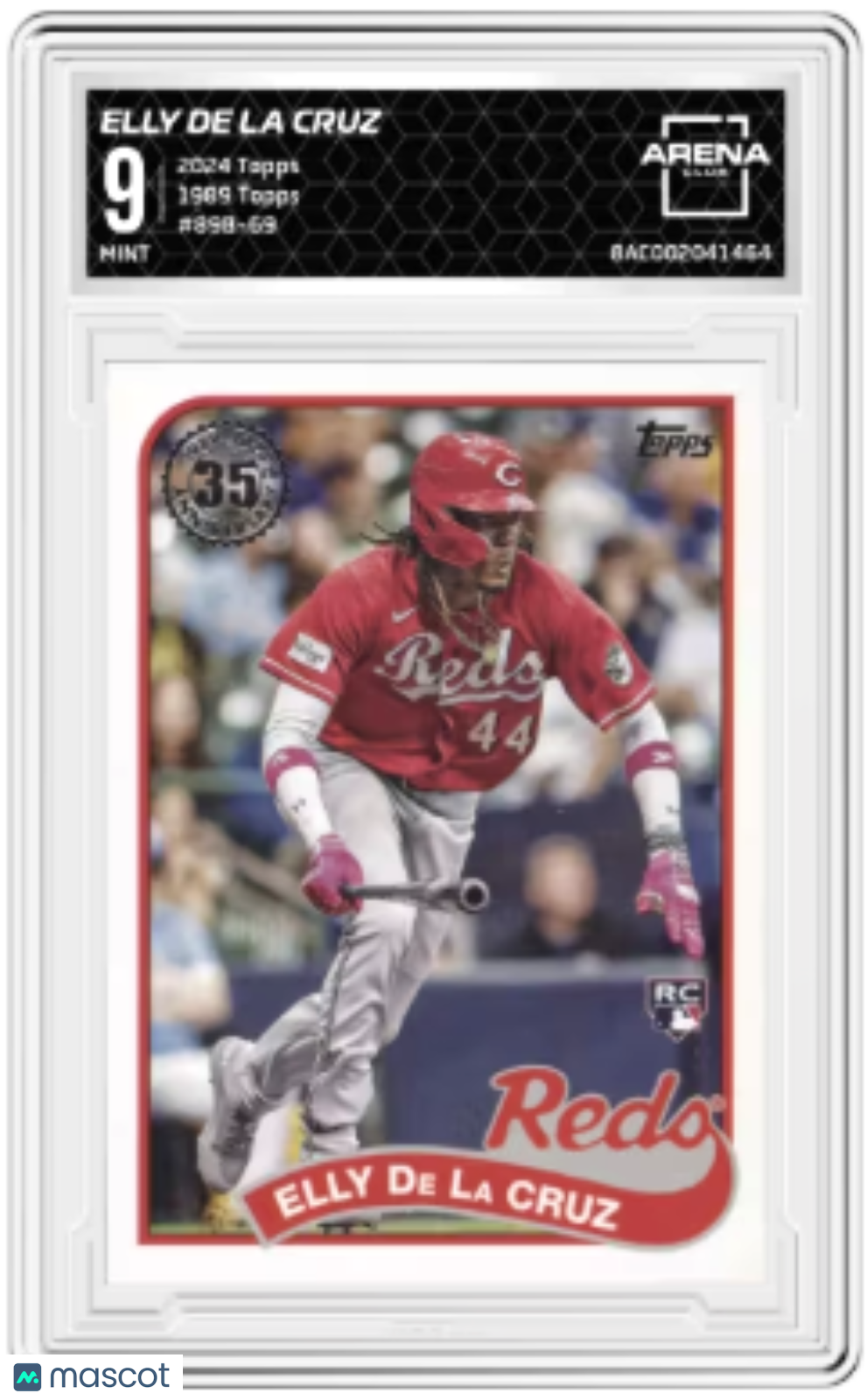 2024 Topps Elly De La Cruz #88-49 RC Baseball Arena Club 9