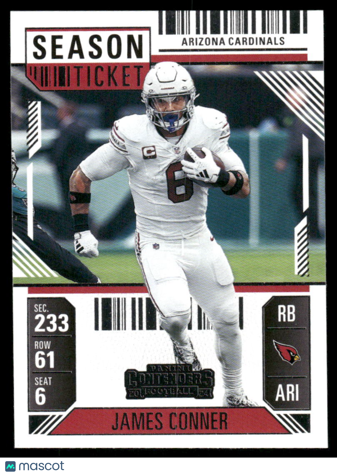 2024 Panini Contenders Football James Conner #2 Football