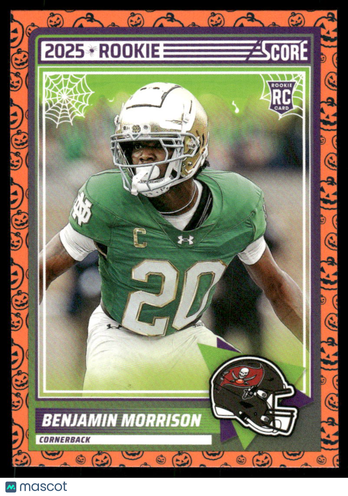 2025 Score A Treat Benjamin Morrison #93 RC Football