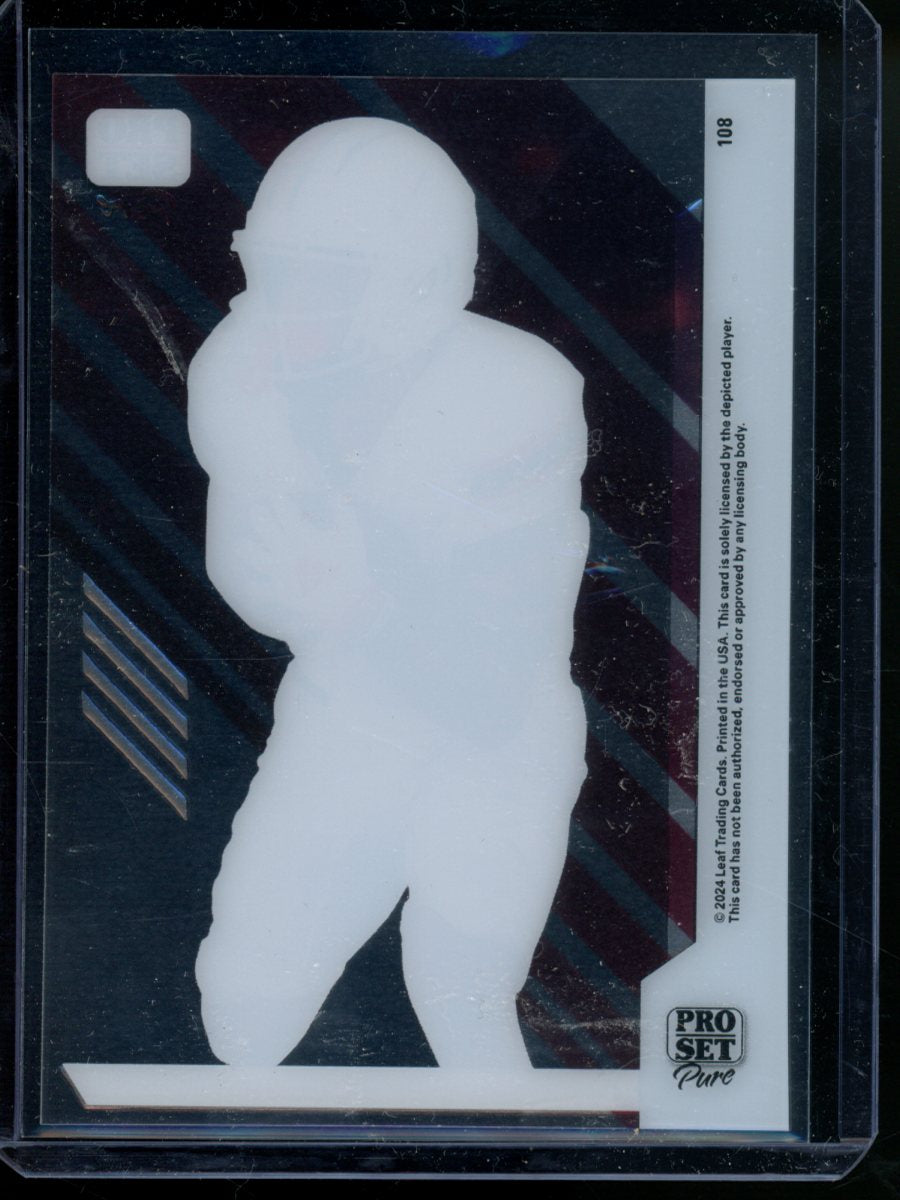 2024 Pro Set Pure Xavier Restrepo #108 64/75 Football