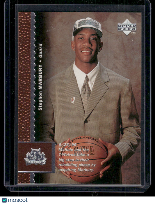 1996-97 Upper Deck Stephon Marbury #74 Basketball