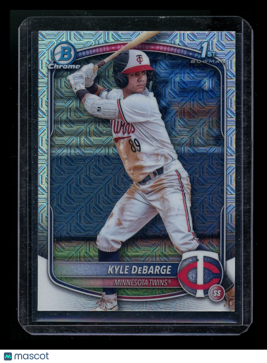 2025 Bowman Chrome 1st Kyle DeBarge #BCP-139 Mojo Baseball