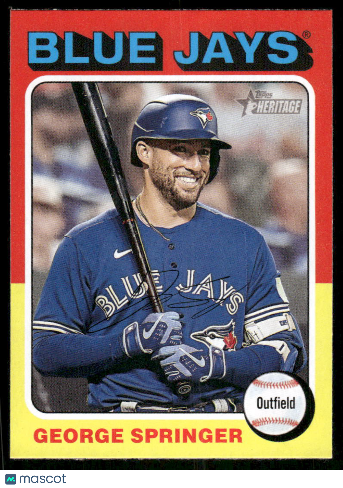 2024 Topps Heritage George Springer #358 Baseball