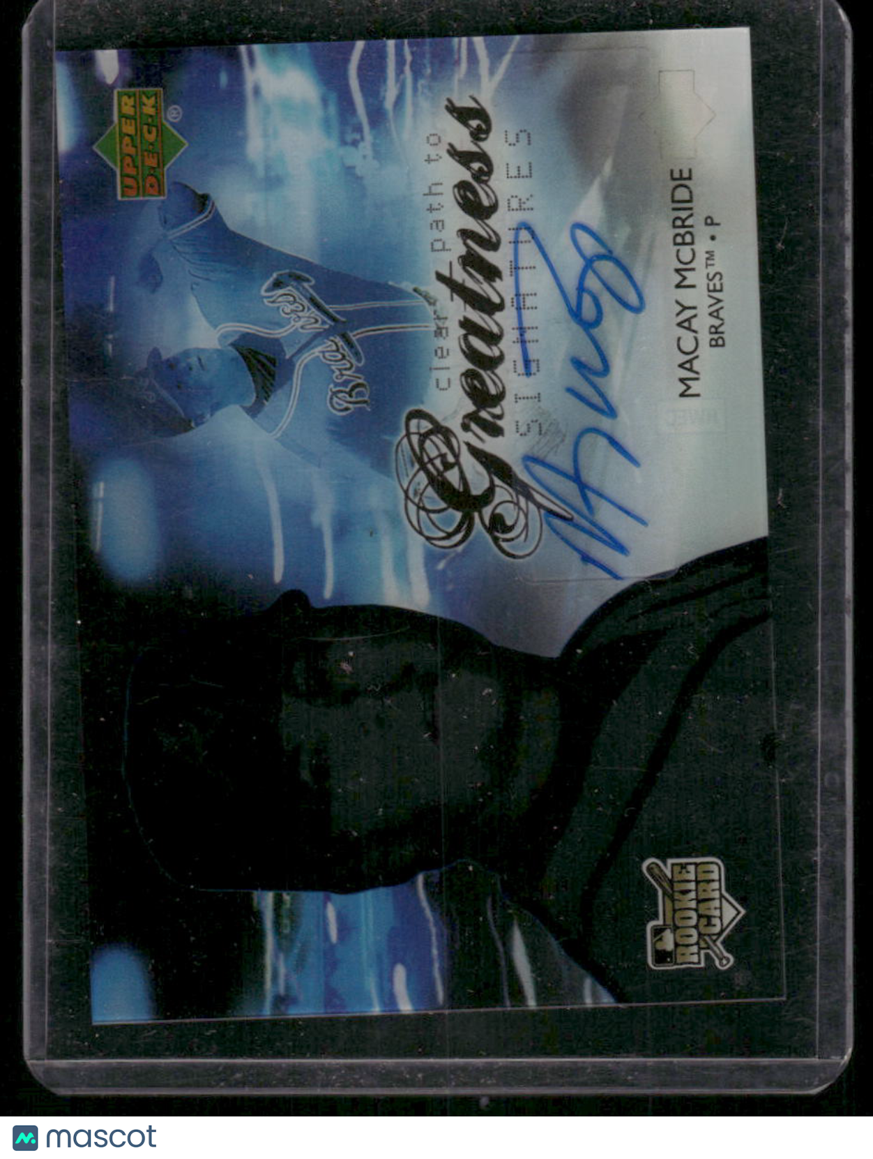 2006 Upper Deck SPx Macay McBride #122 Auto Baseball