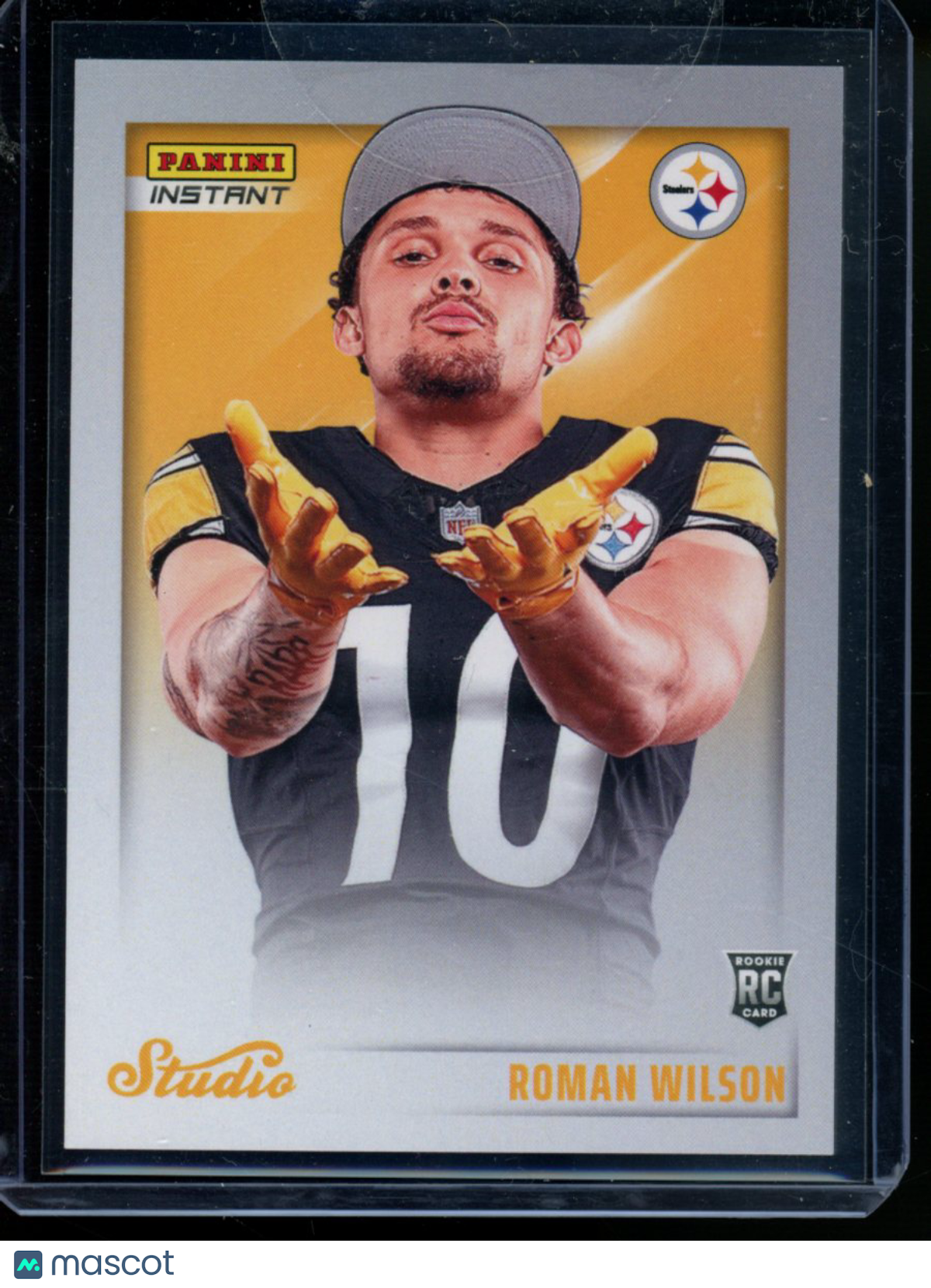 2024 Panini Instant Studio Roman Wilson #SR-26 RC Football