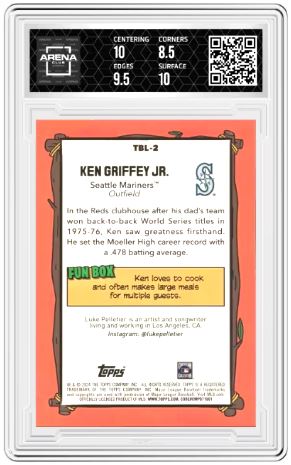 2024 Topps Big League Ken Griffey Jr #TBL-2 Big Leager Baseball Arena Club 9