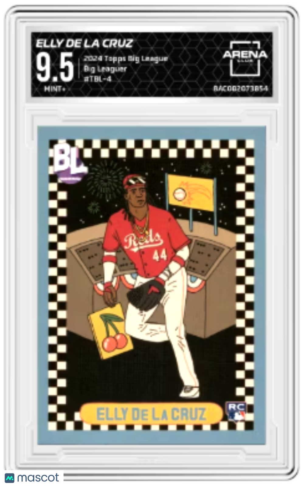 2024 Topps Big League Elly De La Cruz #TBL-4 RC Baseball Arena Club 9.5