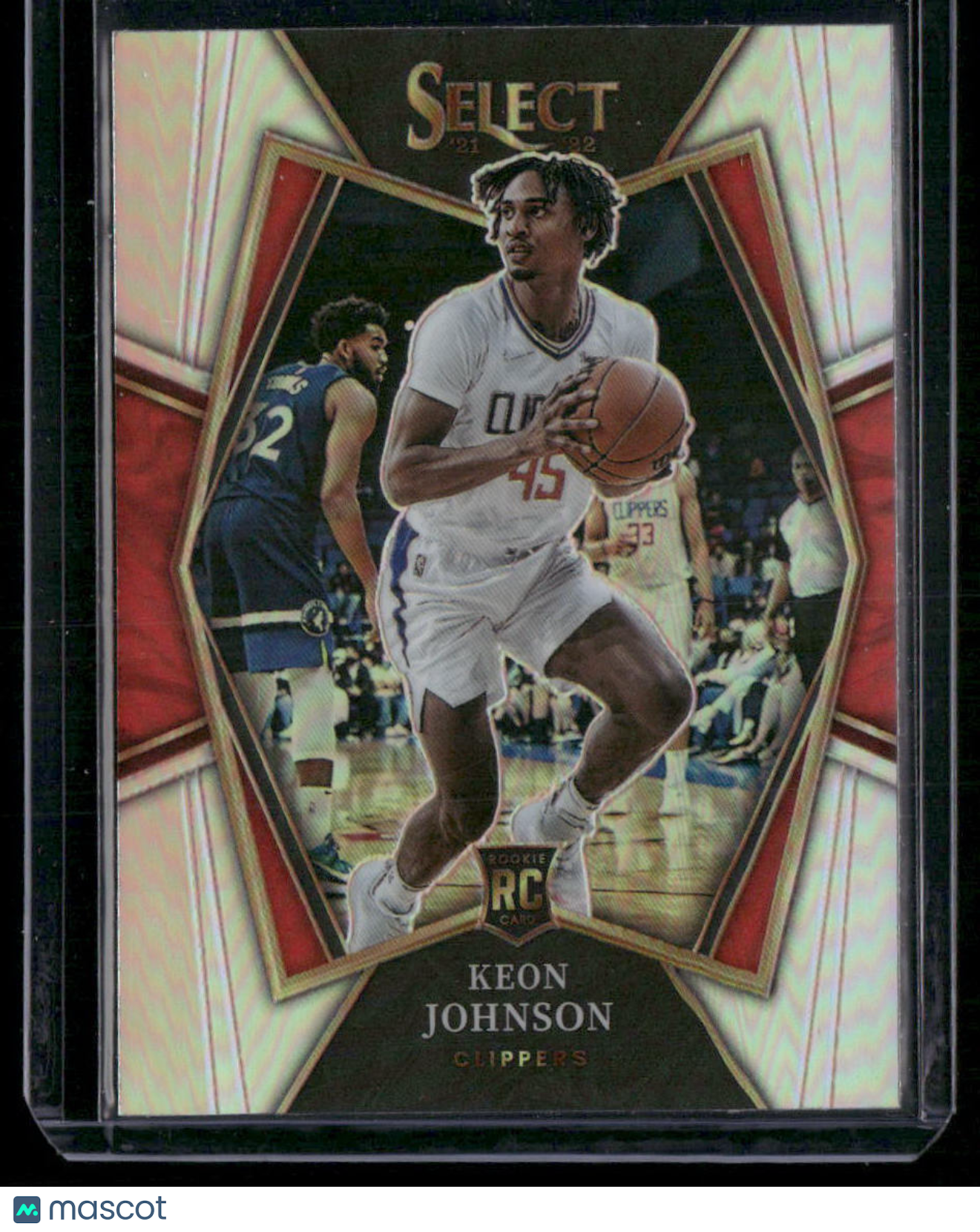 2021-22 Panini Select Keon Johnson #115 Silver Premier RC Basketball