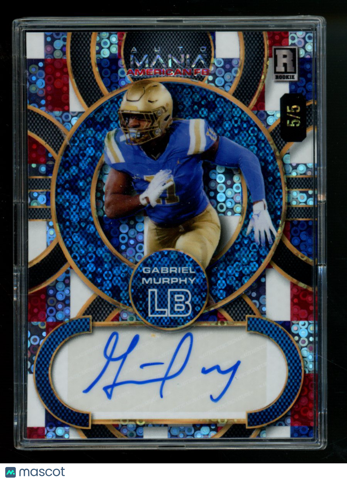 2024 Wild Card Mania Automania Gabriel Murphy #AMAC-GM Autograph 5/5 Football