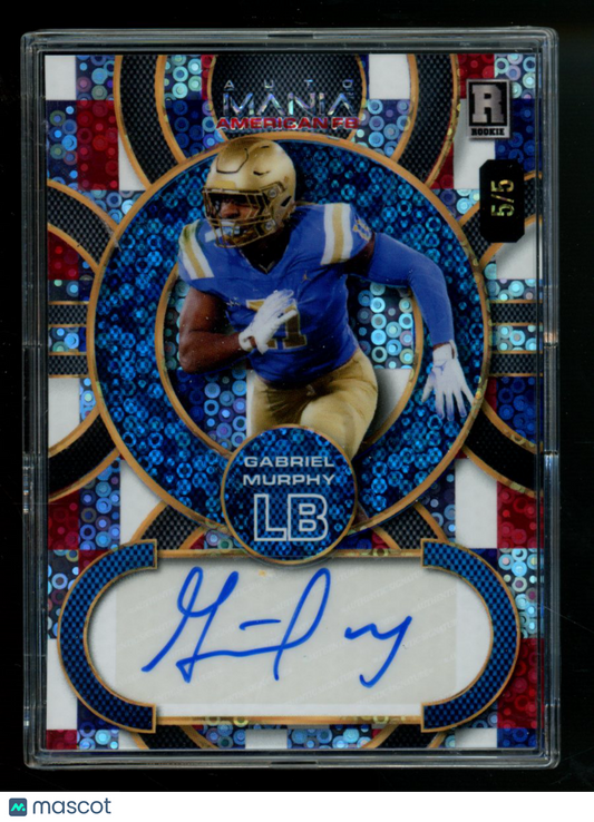 2024 Wild Card Mania Automania Gabriel Murphy #AMAC-GM Autograph 5/5 Football