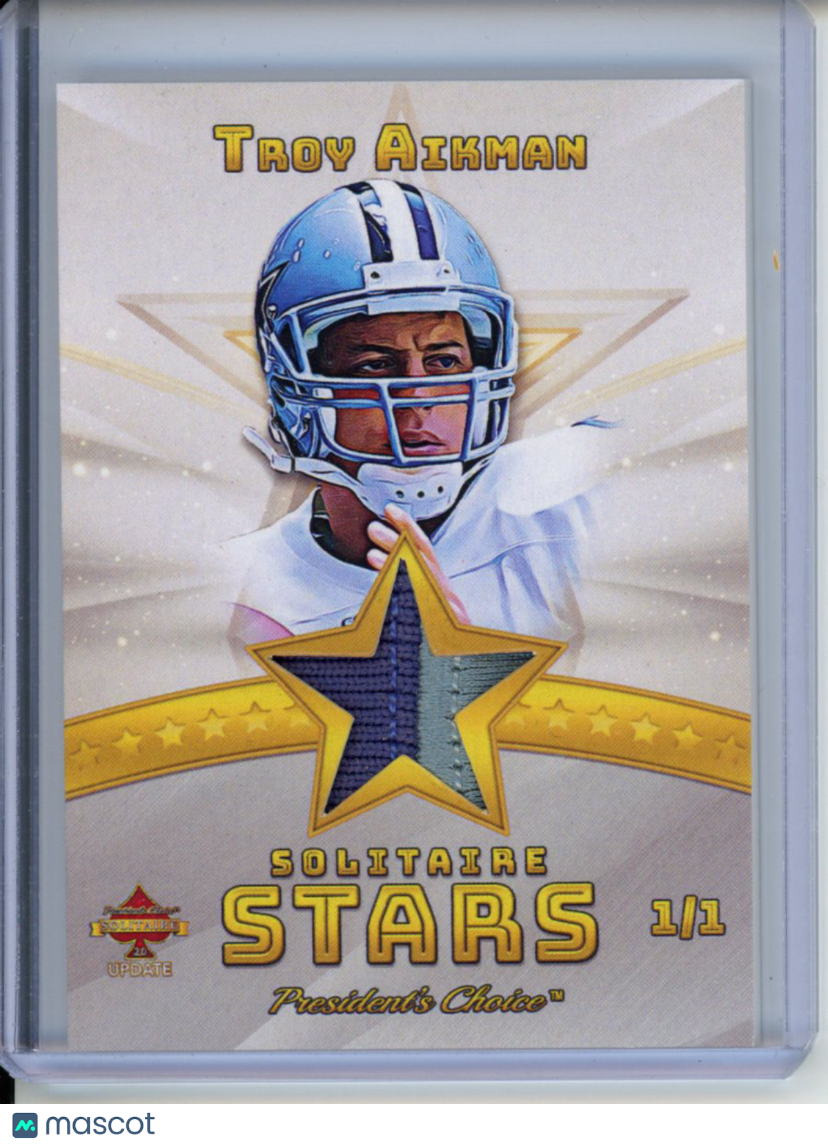 2023 President's Choice Troy Aikman 1/1 Football
