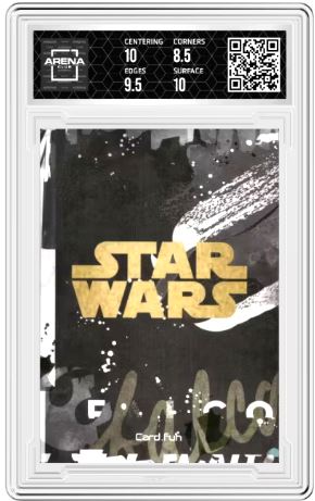 2023 Star Wars Global Art Punk Rock Empire #SW01-098 Arena Club 9