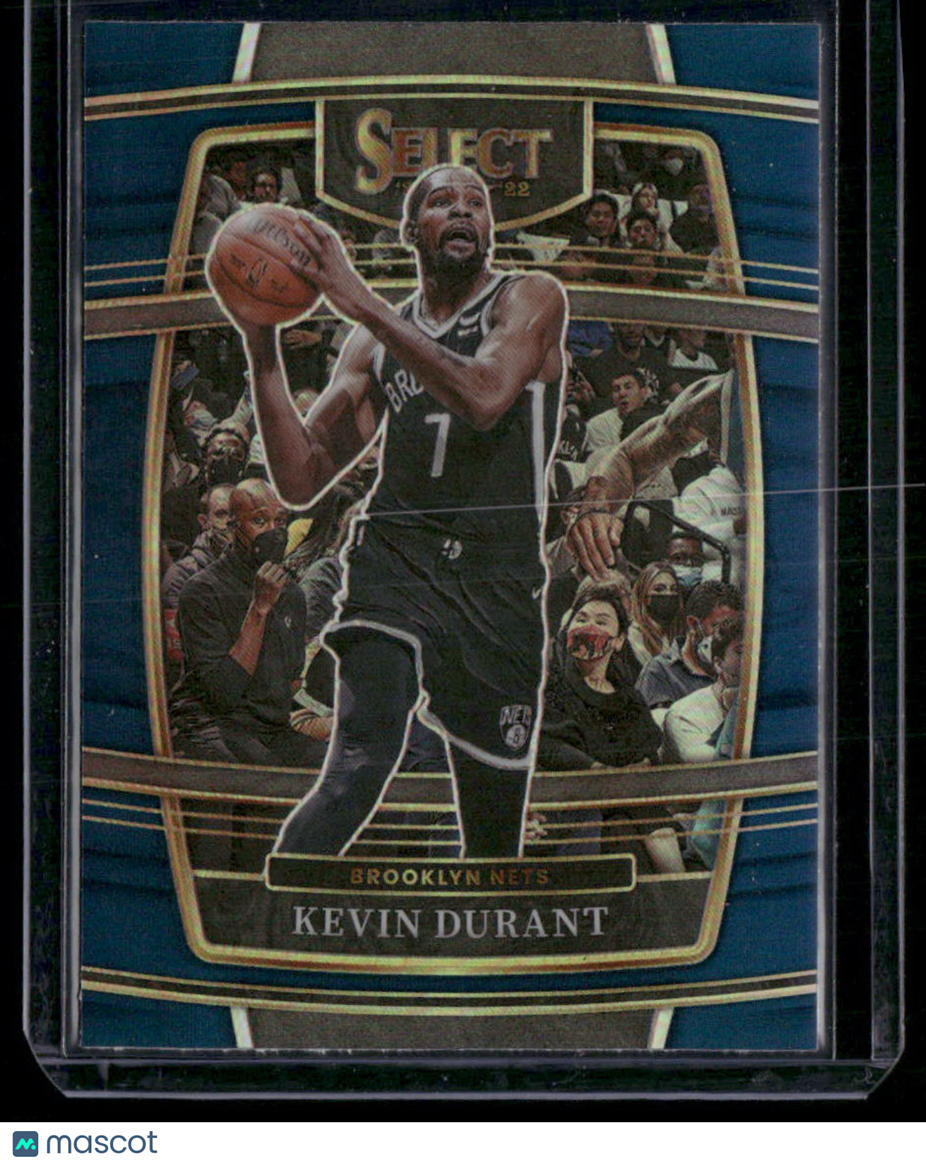 2021-22 Panini Select Kevin Durant #50 Concourse Blue Basketball