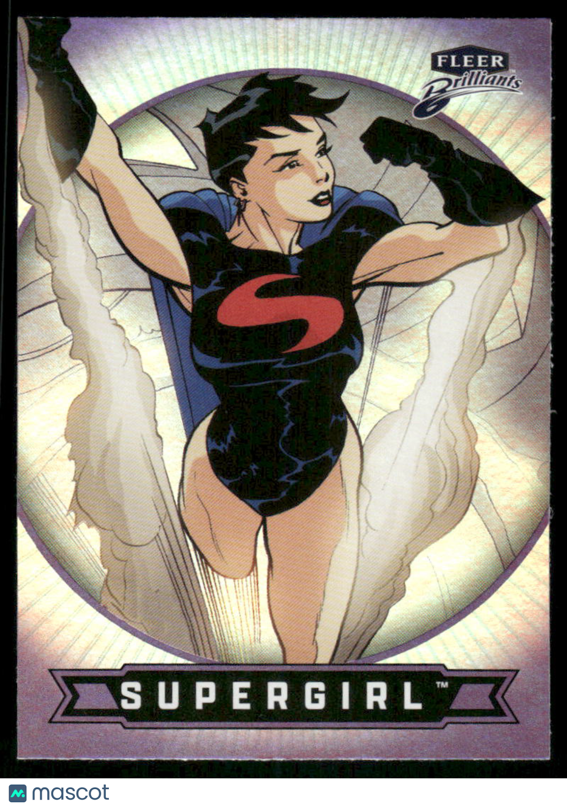 2025 Fleer Brilliants Superman Supergirl (Cir-El) Purple #12