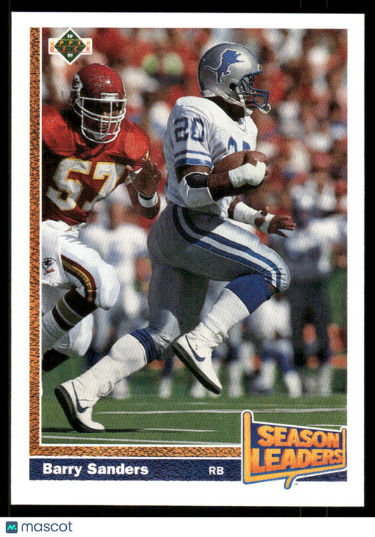 1991 Upper Deck Barry Sanders #401 Football