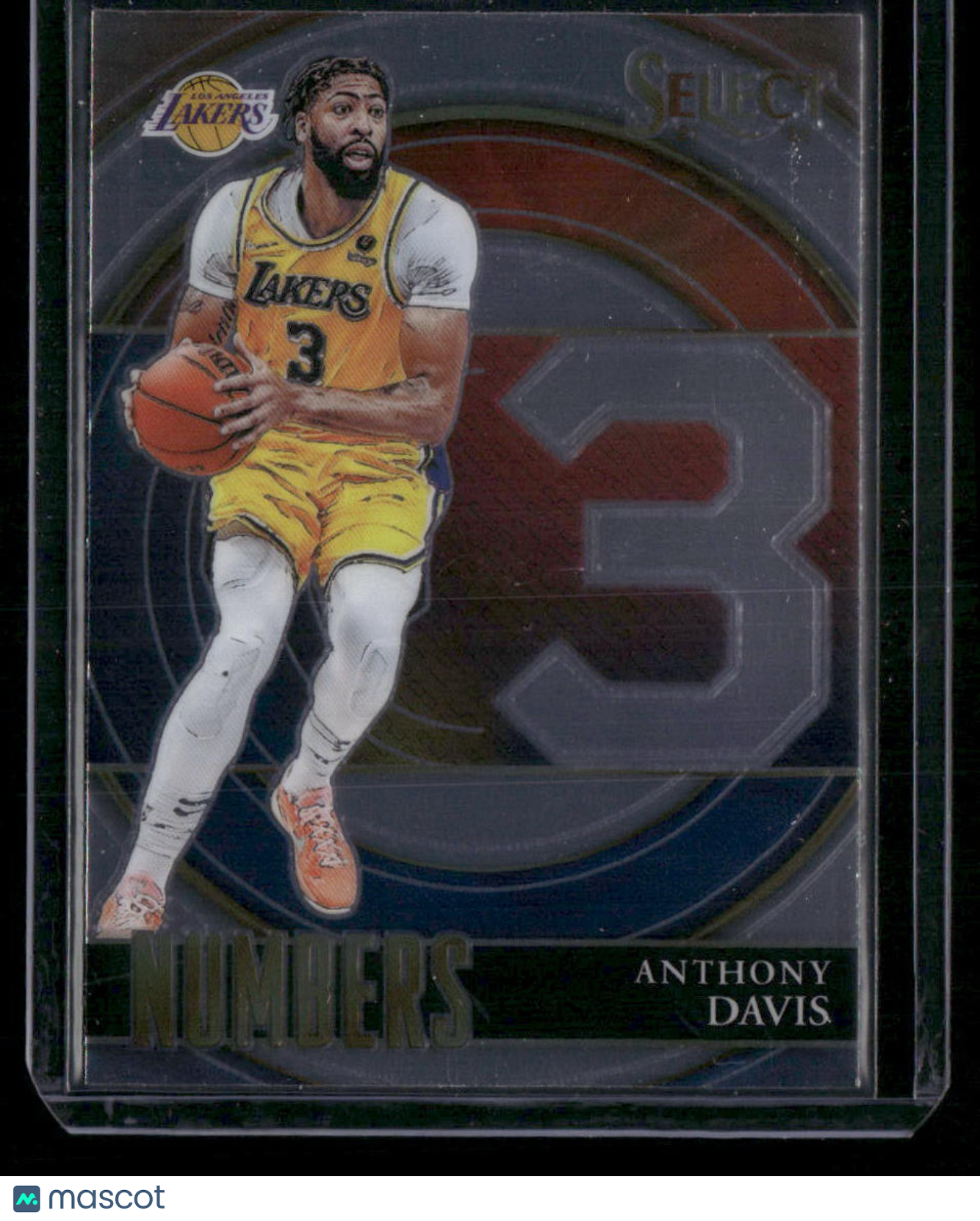 2021-22 Panini Select Anthony Davis #30 Numbers Basketball