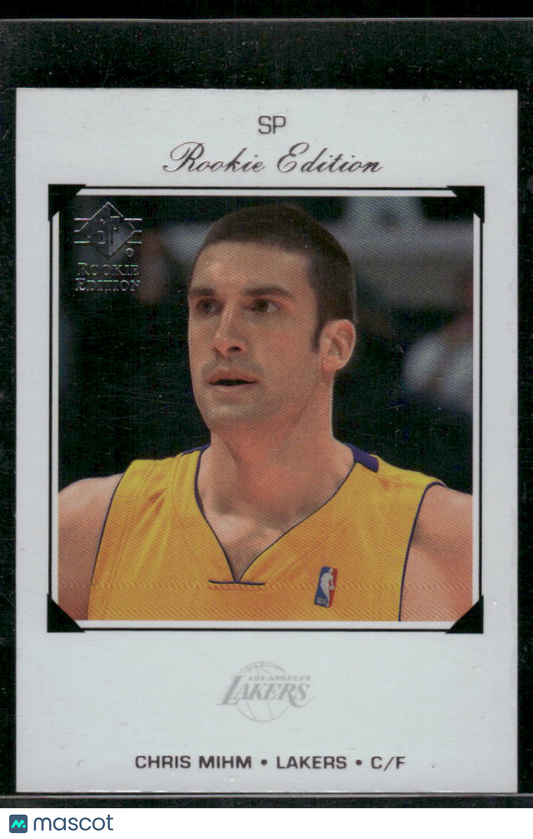 2007-08 Upper Deck SP Rookie Edition Chris Mihm #199 Basketball