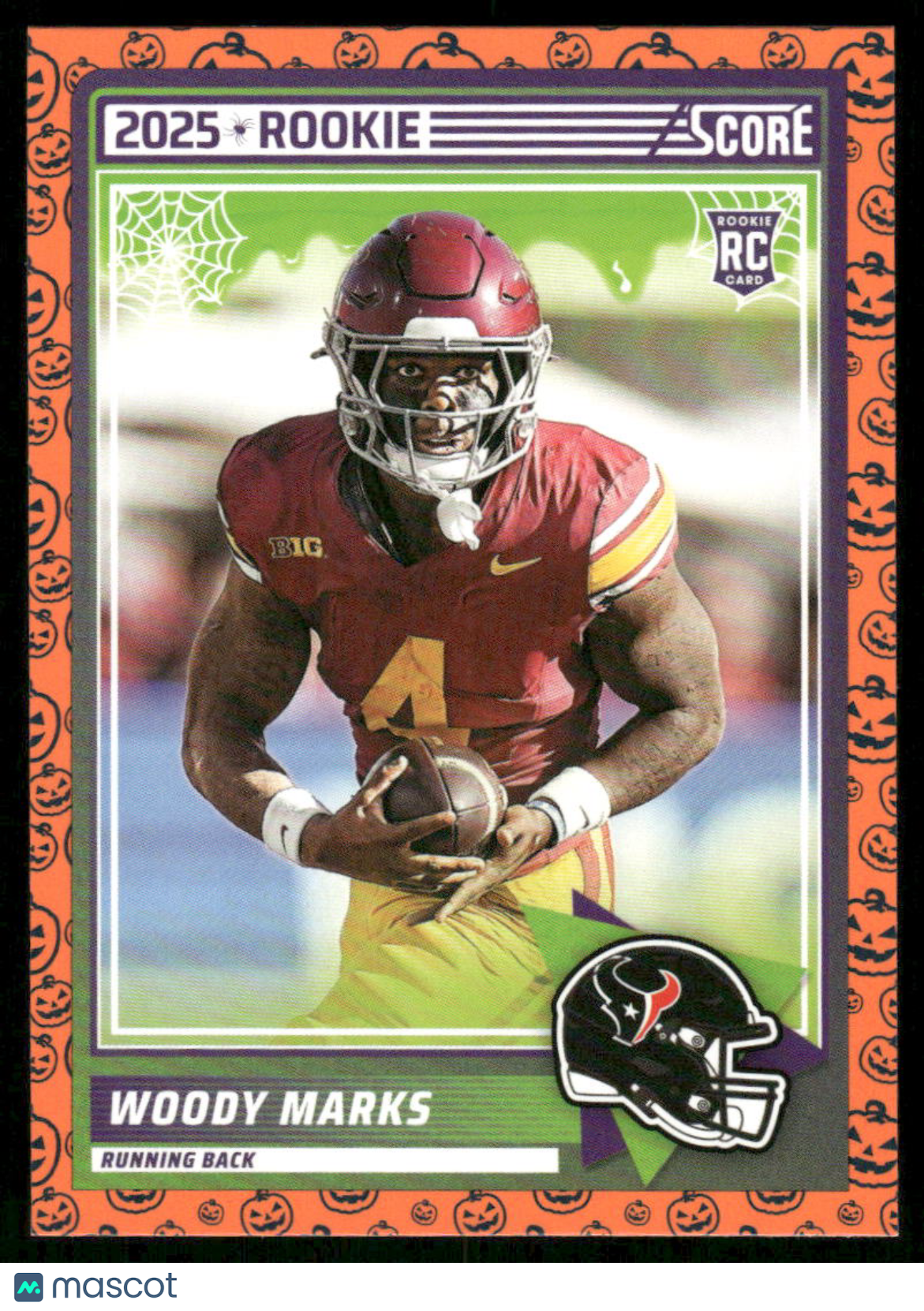 2025 Score A Treat Woody Marks #43 RC Football