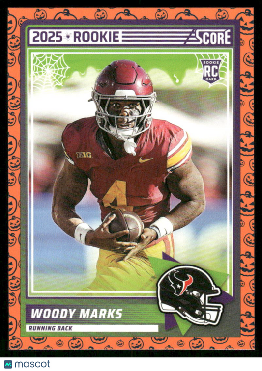 2025 Score A Treat Woody Marks #43 RC Football