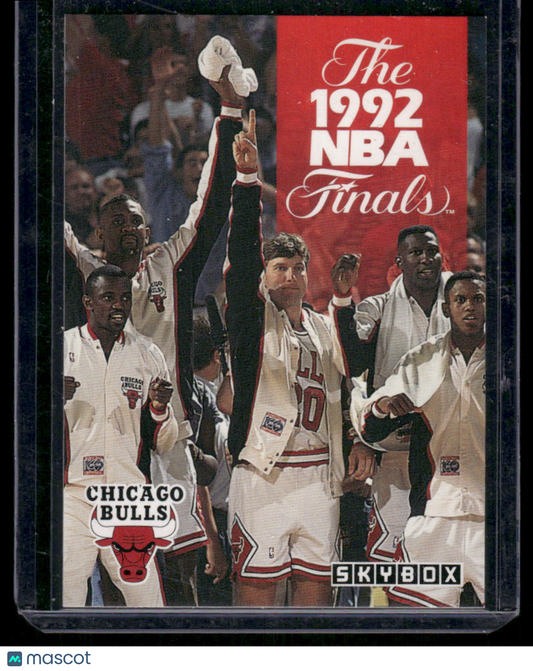 1992 SkyBox #318 NBA Finals Bulls Basketball