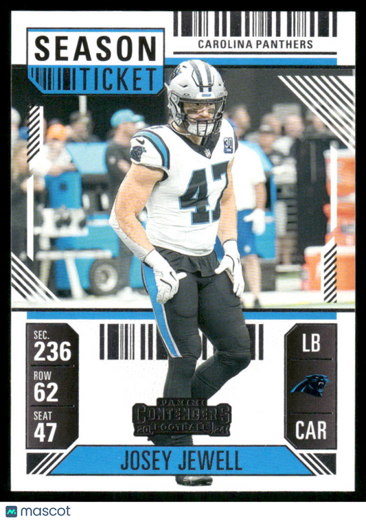 2025 Panini Contenders Football Josey Jewell #13 Football