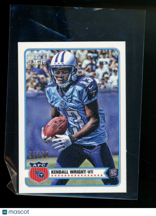 2012 Topps Magic Kendall Wright #115 Mini 23/50 RC Football