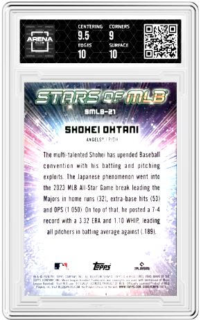 2024 Topps Shohei Ohtani #SMLB-21 Stars of MLB Baseball AC 9.5