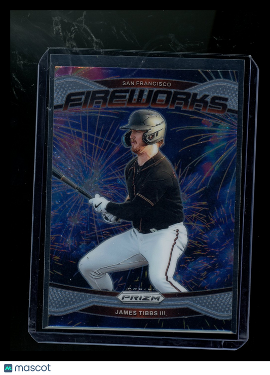 2025 Panini Prizm Fireworks James Tibbs III #10 Baseball