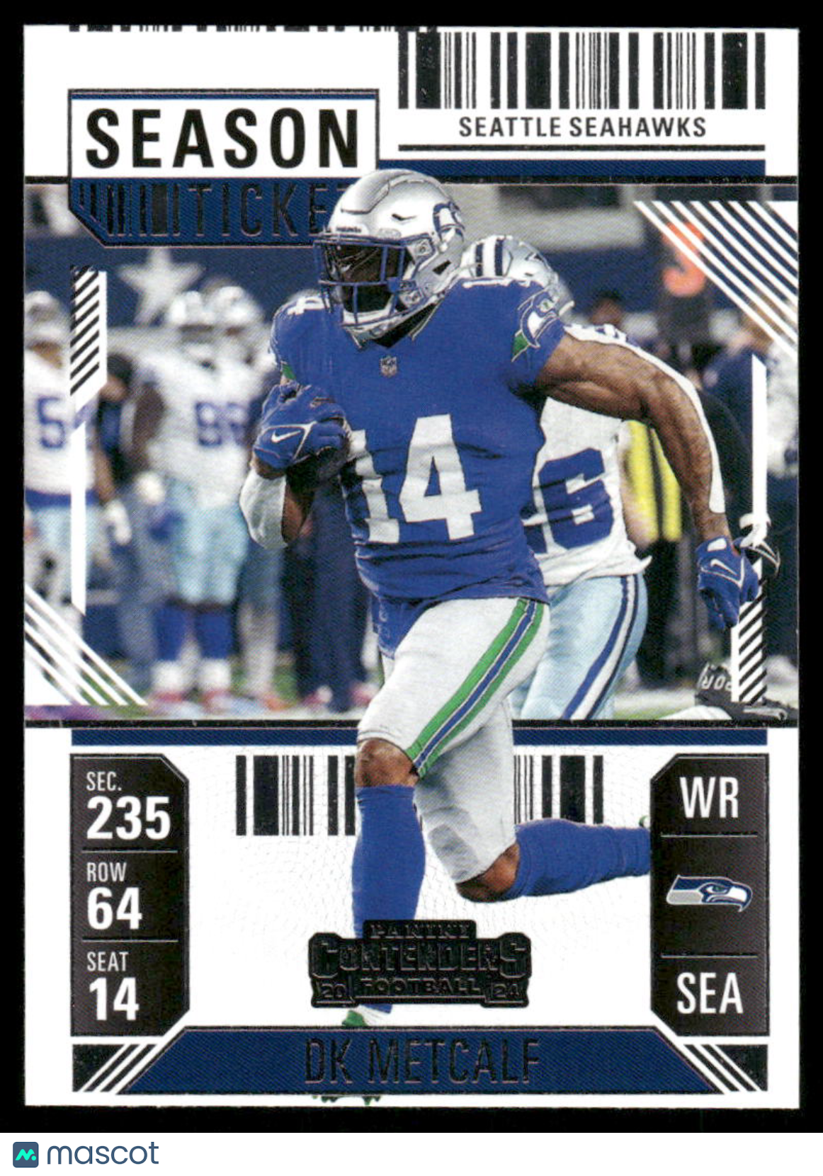 2024 Panini Contenders Football DK Metcalf #91 Football