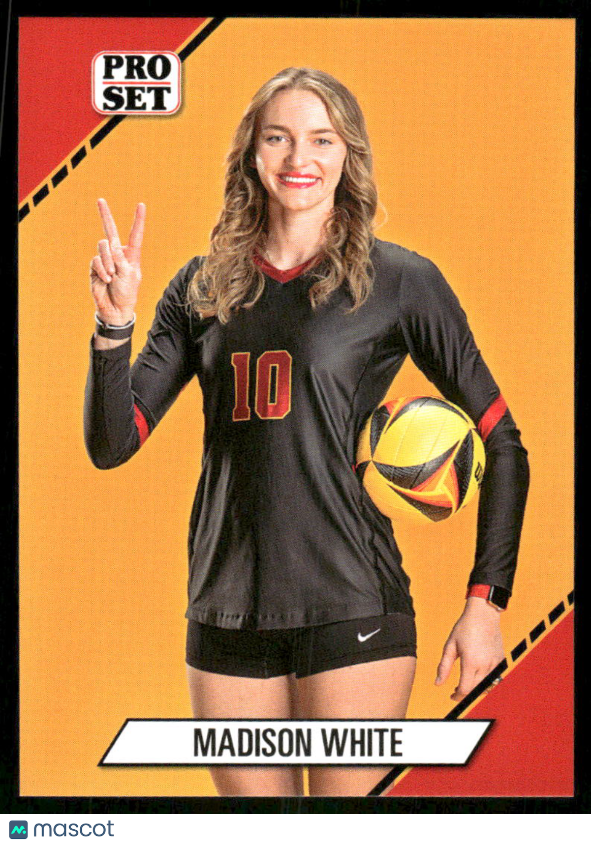 2024 Leaf Beach Volleyball Madison White #16 Soccer