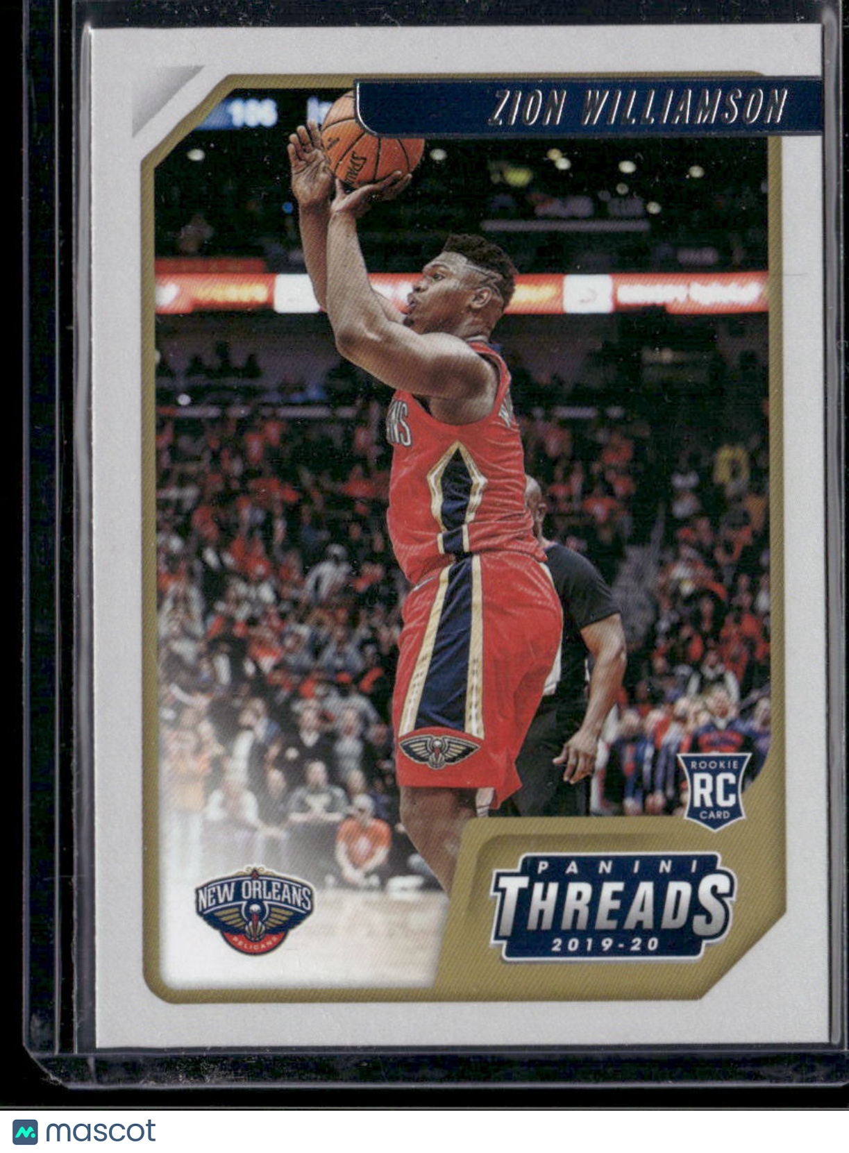 2019-20 Panini Chronicles Threads Zion Williamson #No. 78 RC Basketball