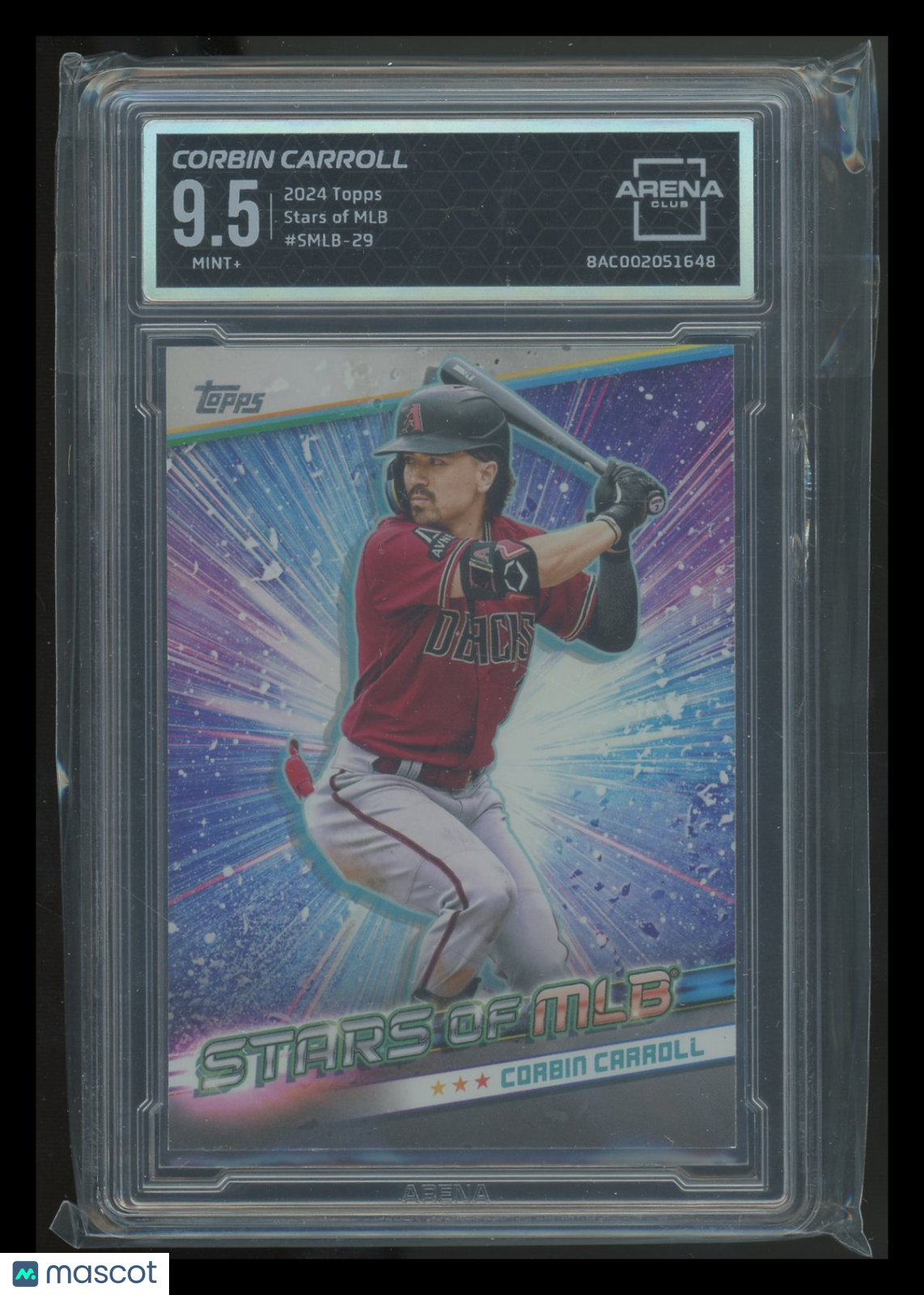 2024 Topps Stars of MLB Corbin Carroll #SMLB-29 Baseball Arena Club 9.5