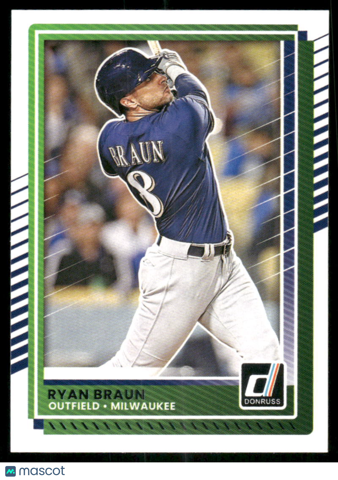 2025 Donruss Ryan Braun #59 Baseball