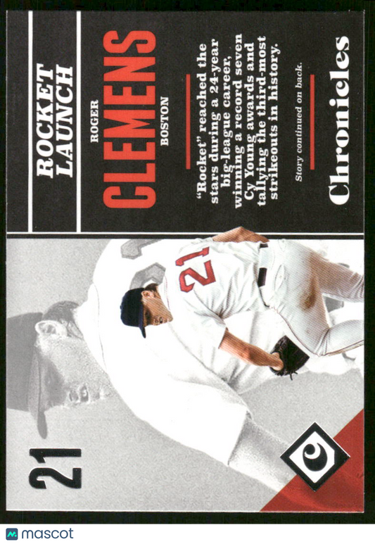 2017 Panini Chronicles Roger Clemens #76 Baseball