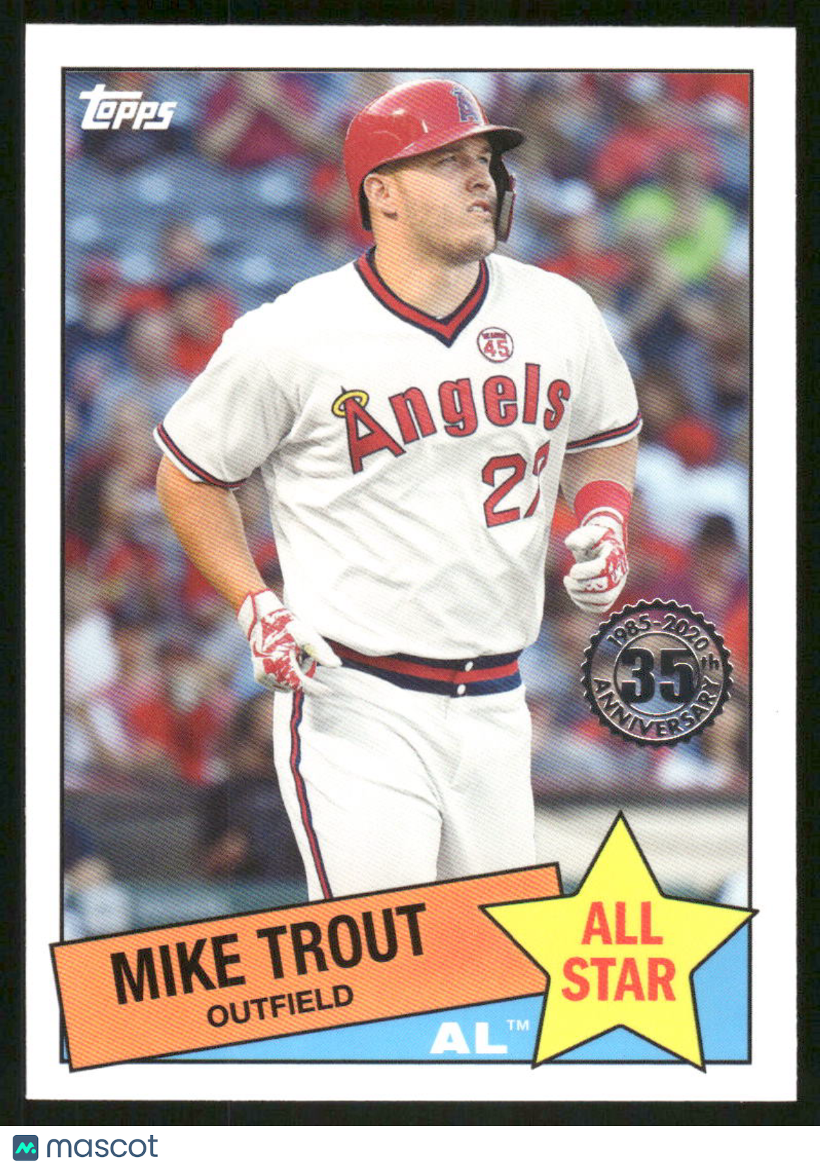 2020 Topps 35th Anniversary All Star Mike Trout #85AS-1 Baseball