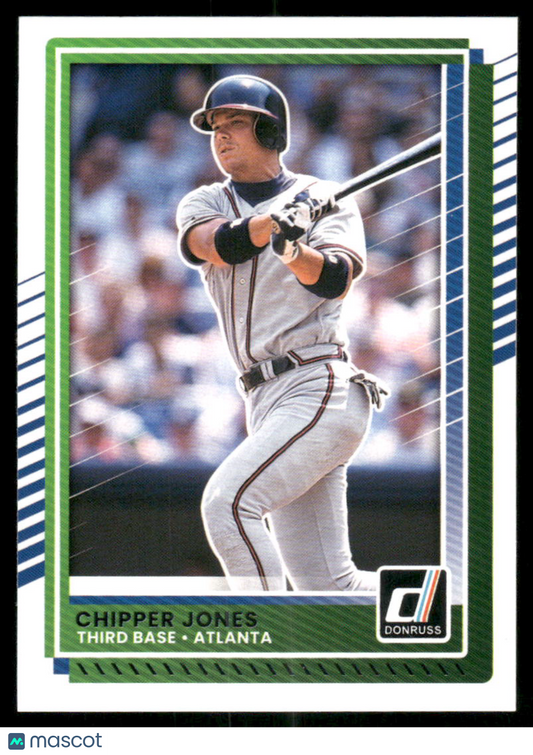 2025 Donruss Chipper Jones #92 Baseball