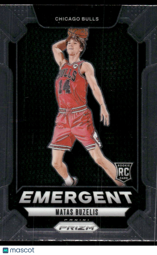 2024-25 Panini Prizm Emergent Matas Buzelis #7 RC Basketball