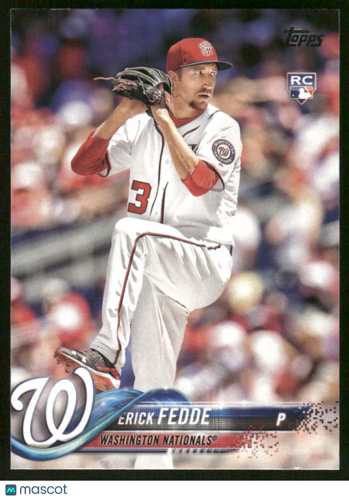 2018 Topps Erick Fedde #217 RC Baseball
