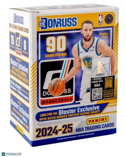 2024-25 Panini Donruss Basketball Trading Cards Blaster Box