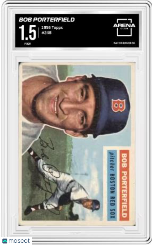 1956 Topps Bob Porterfield #248 Baseball Arena Club 1.5