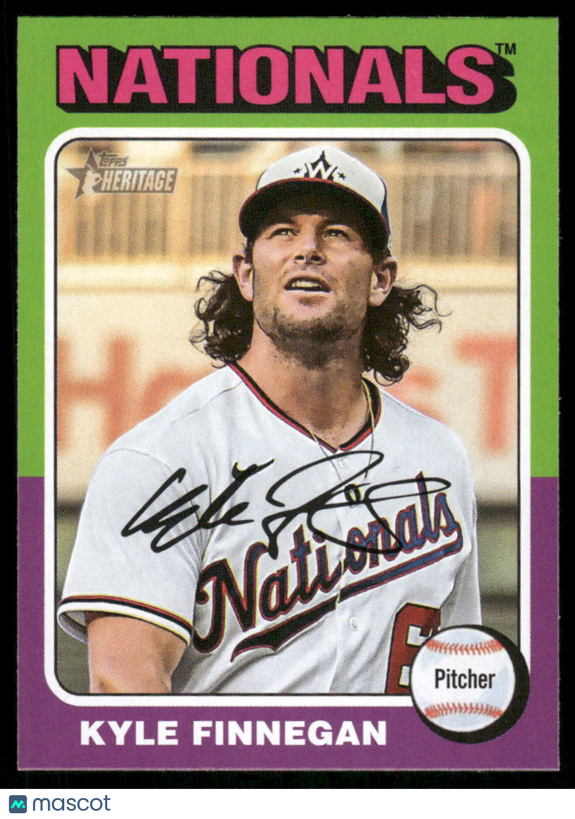 2024 Topps Heritage Kyle Finnegan #41 Baseball