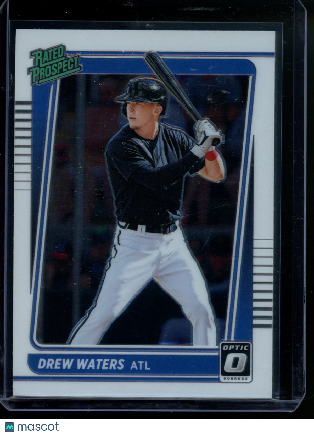 2021 Panini Donruss Optic Drew Waters #RP21 Rated Prospect Baseball